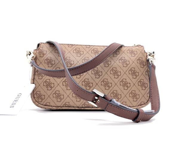GUESS Borsa Donna Noelle Mini Latte/ Brown in Borse a tracolla Calzature Durello - Agna, commercioVirtuoso.it