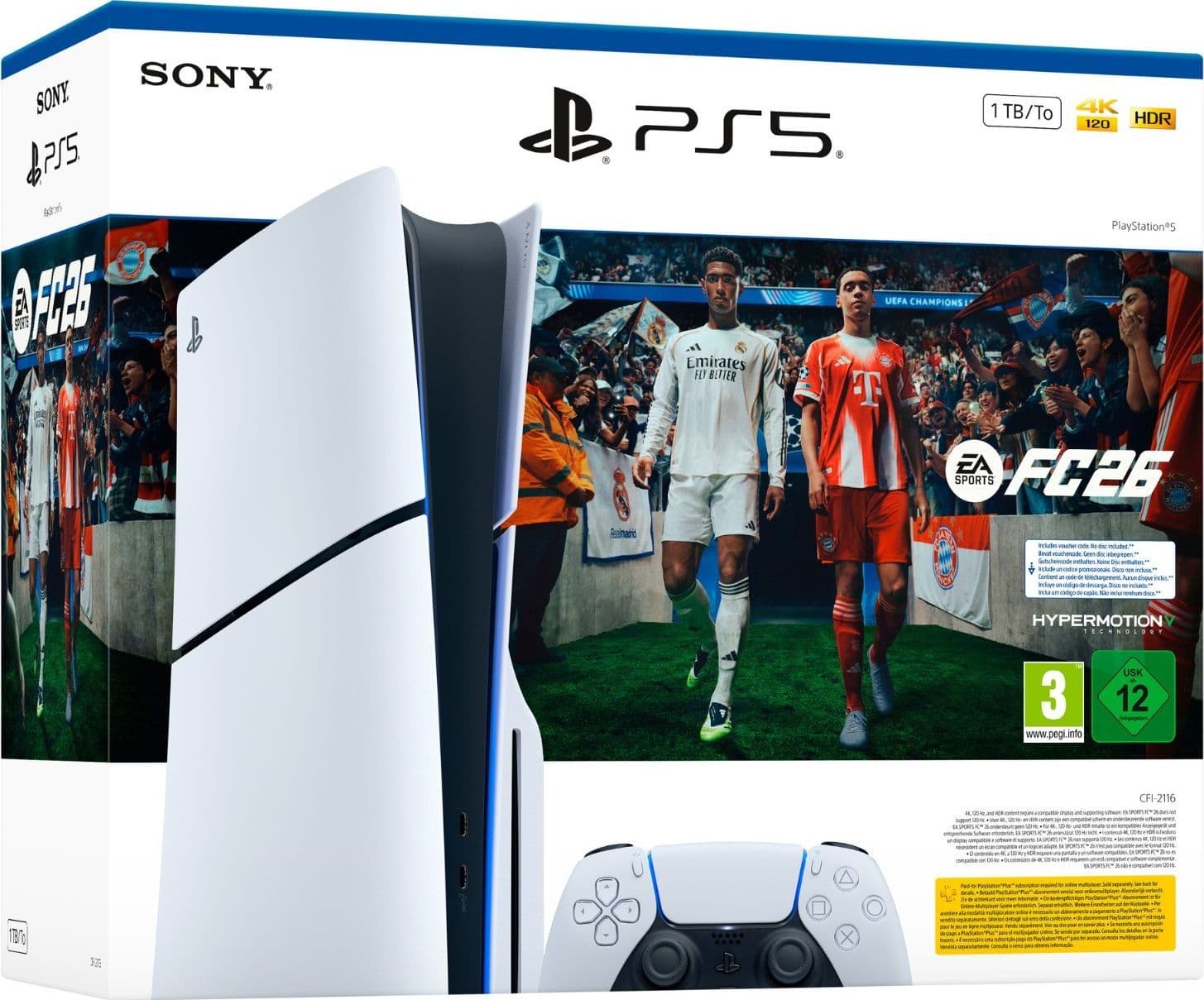 PS5 Console 1TB Standard Edition E Chassis White + FC 26 ITA in Console Ecoprice.it - Avellino, commercioVirtuoso.it