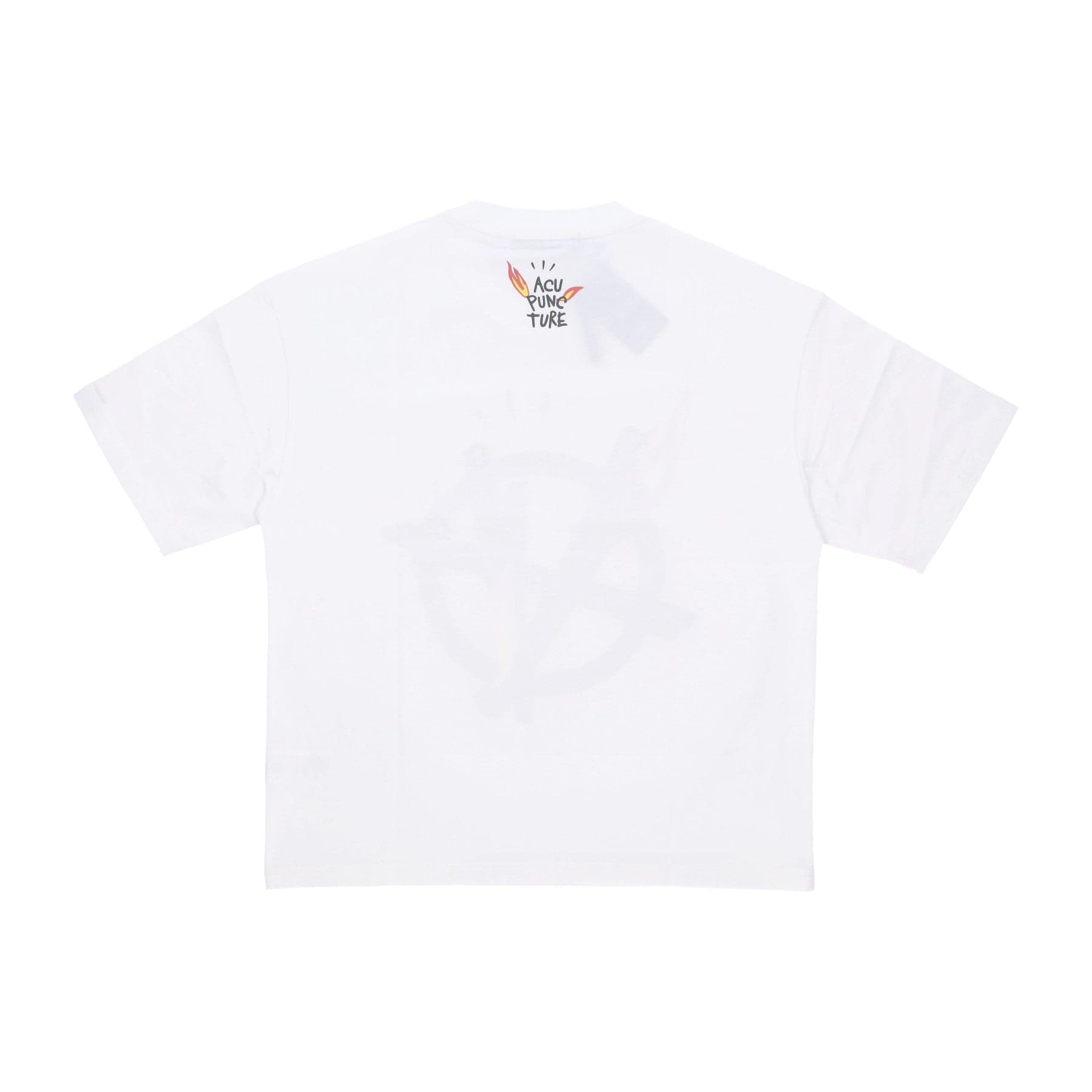 ACUPUNCTURE Maglietta Uomo Flamed Logo T-shirt White da uomo in Canottiere e magliette Drestige - Casamassima, commercioVirtuoso.it