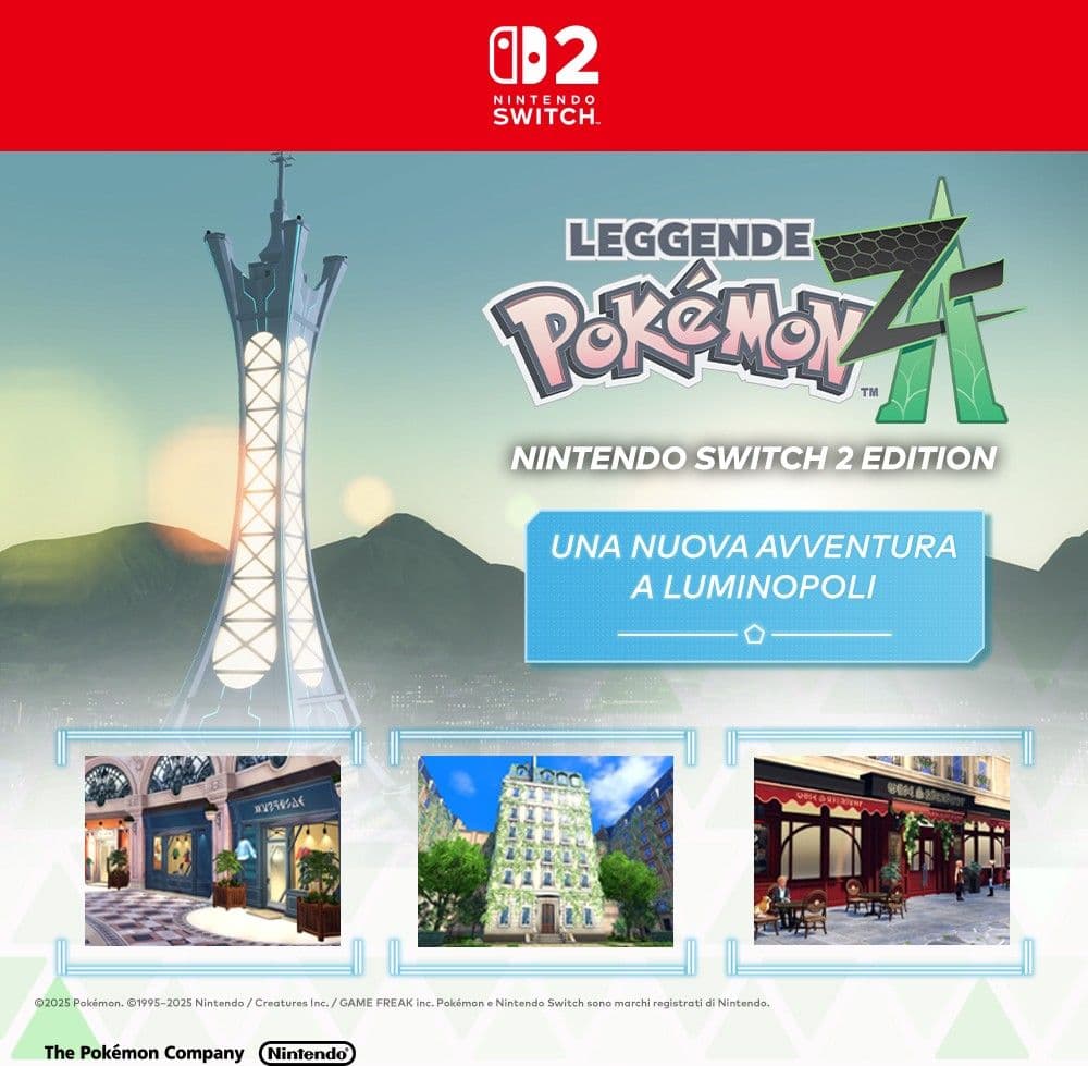 Nintendo Switch 2 + Leggende Pokemon Z-a 256 GB Touch screen Wi-Fi Nero in Giochi Ecoprice.it - Avellino, commercioVirtuoso.it