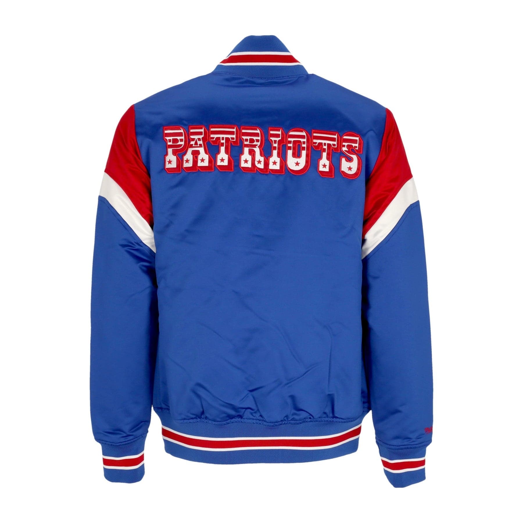 MITCHELL &amp; NESS Giubbotto Bomber Uomo Nfl Heavyweight Satin Jacket Neepat Original Team Colors da uomo in Giacche Drestige - Casamassima, commercioVirtuoso.it
