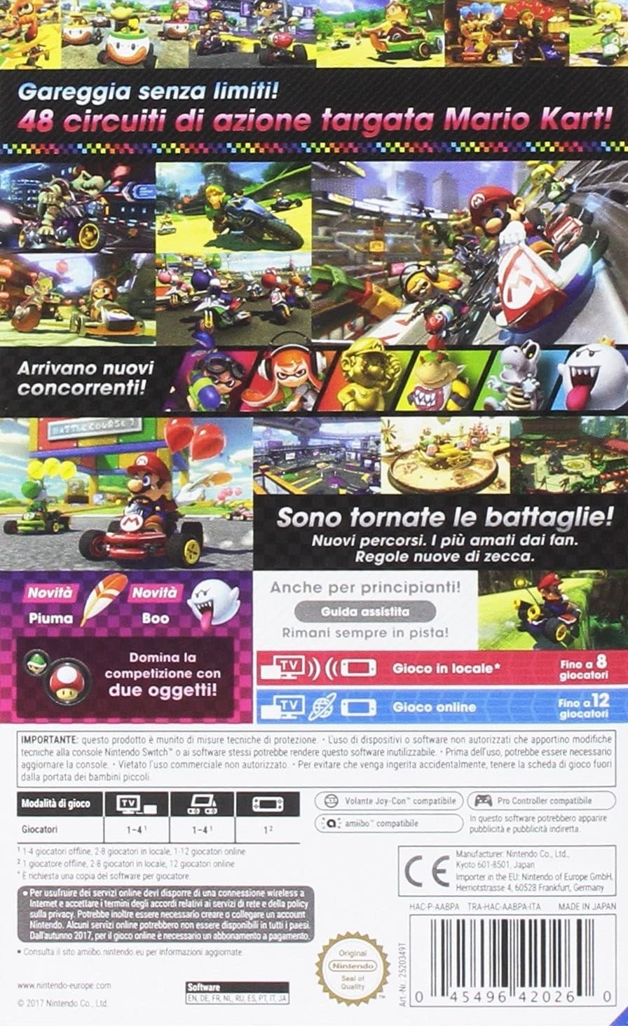 Switch Mario Kart 8 Deluxe in Giochi Ecoprice.it - Avellino, commercioVirtuoso.it