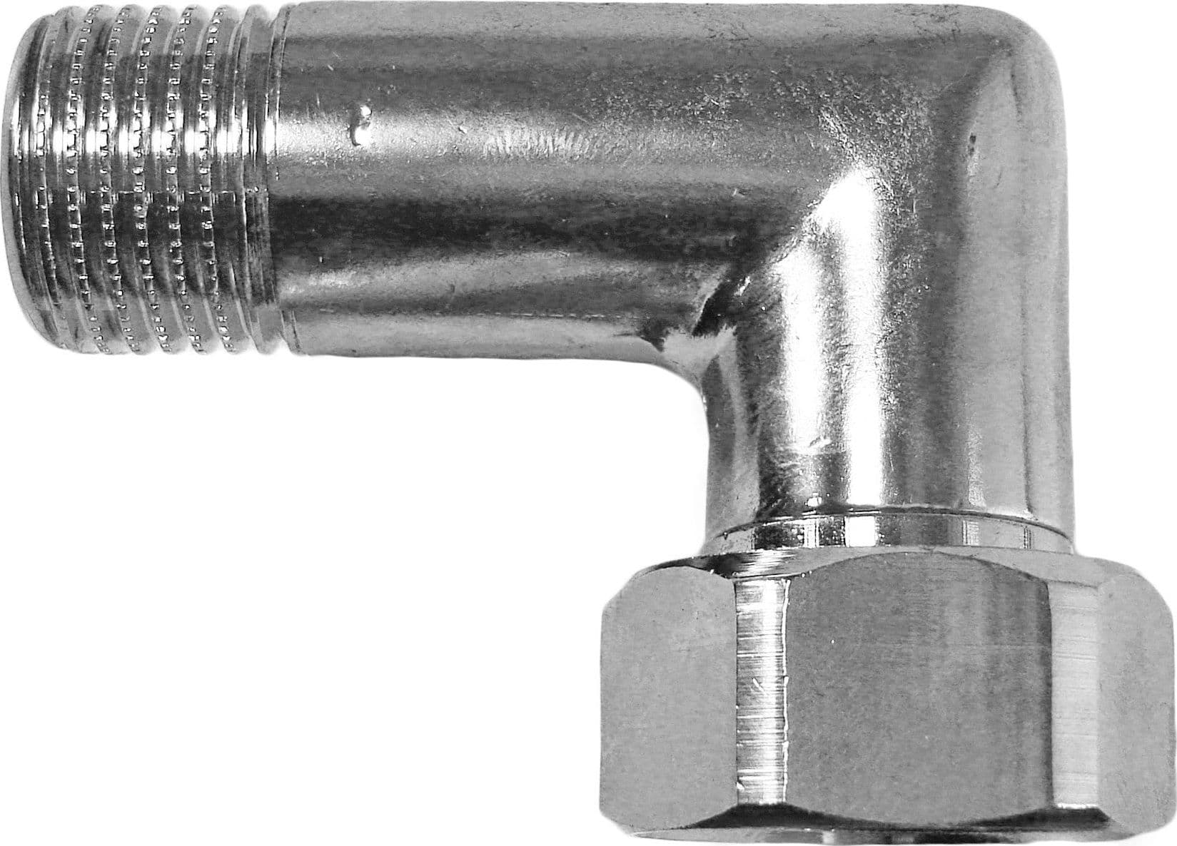 Curva per bollitore da 1/2 x 1/2, in ottone pesante