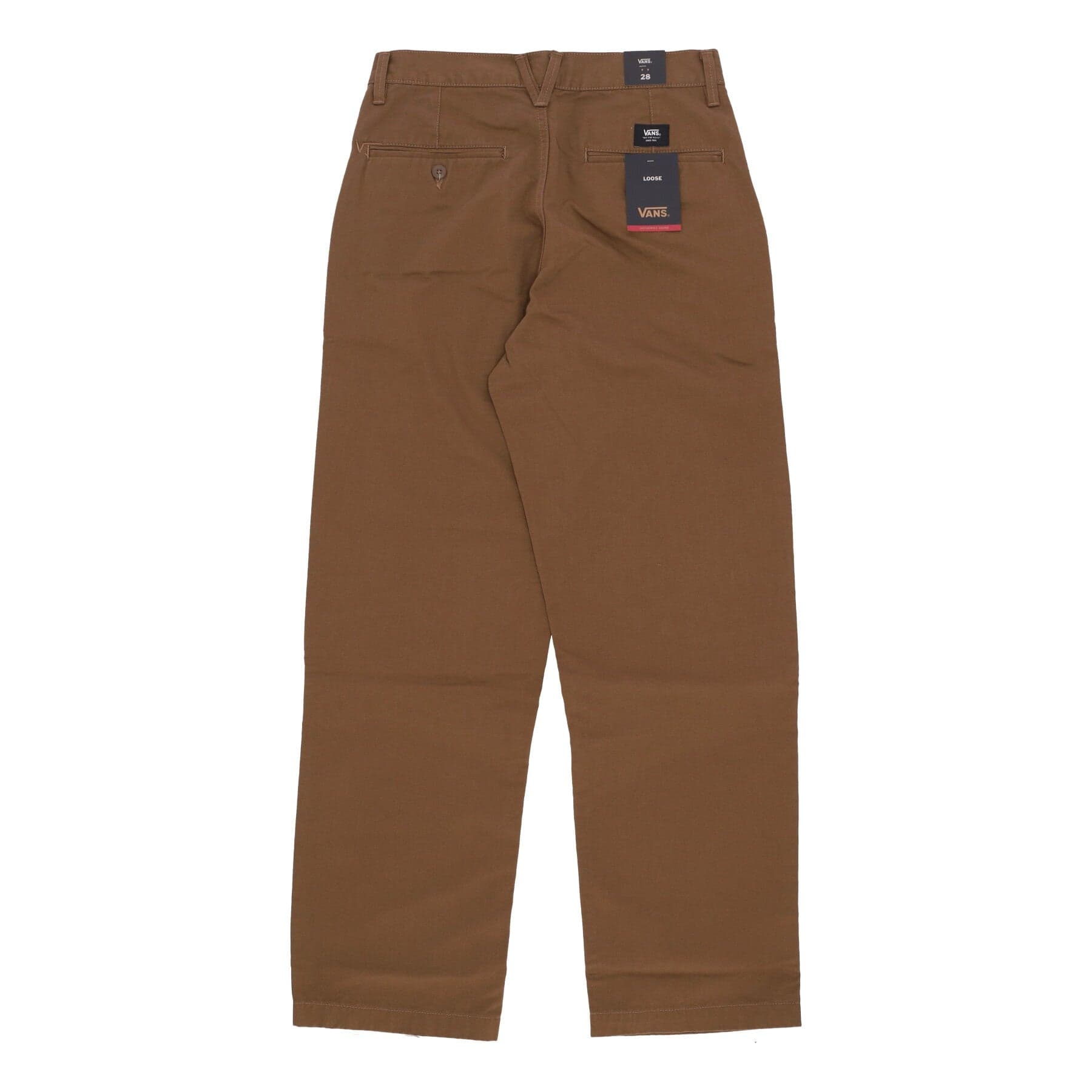 VANS Pantalone Lungo Uomo Authentic Chino Loose Dk Pant Sepia da uomo in Pantaloni Drestige - Casamassima, commercioVirtuoso.it