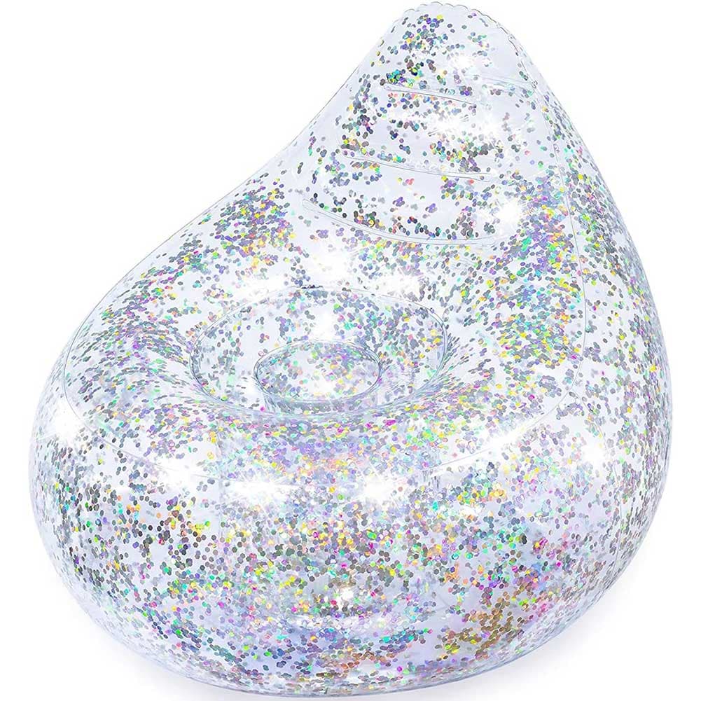 Bestway 75105 Poltroncina Pouf Gonfiabile Glitter Dream Per Bambini Argento in Letti gonfiabili Esplodia - Napoli, commercioVirtuoso.it