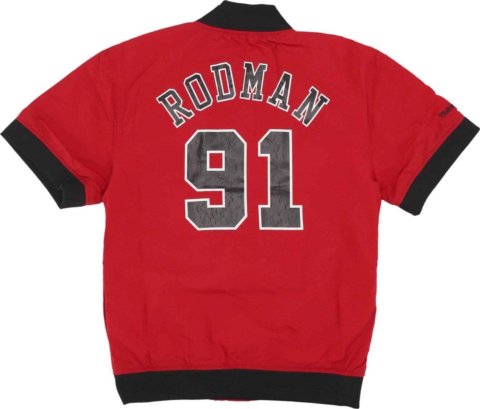MITCHELL &amp; NESS Giacchetta Uomo Nba Off Court Warm Up Jacket No 91 Dennis Rodman Chibul Original Team Colors da uomo in Giacche Drestige - Casamassima, commercioVirtuoso.it