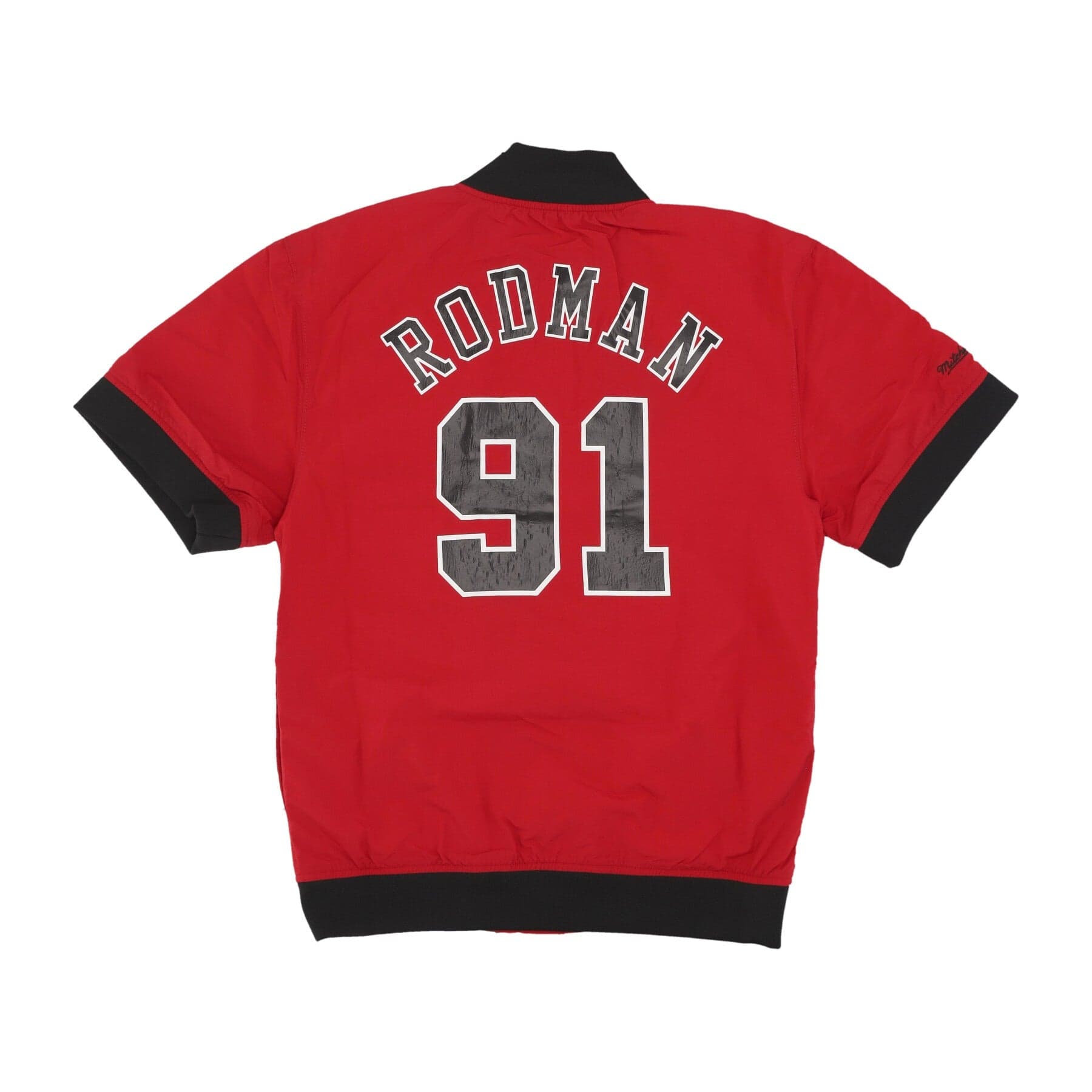 MITCHELL &amp; NESS Giacchetta Uomo Nba Off Court Warm Up Jacket No 91 Dennis Rodman Chibul Original Team Colors da uomo in Giacche Drestige - Casamassima, commercioVirtuoso.it