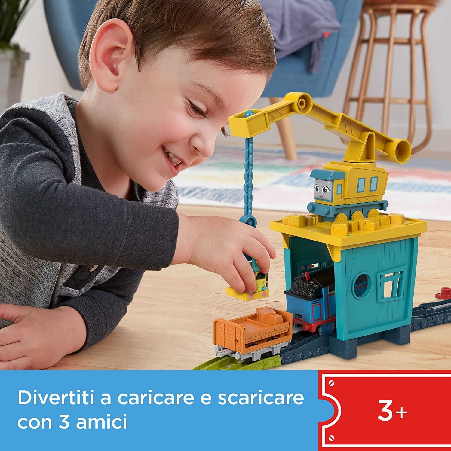 HDY58 - Thomas & Friends Il Trenino Thomas - Carica e Scarica Sandy in Treni e set completi Centro Bimbo - Siderno, commercioVirtuoso.it