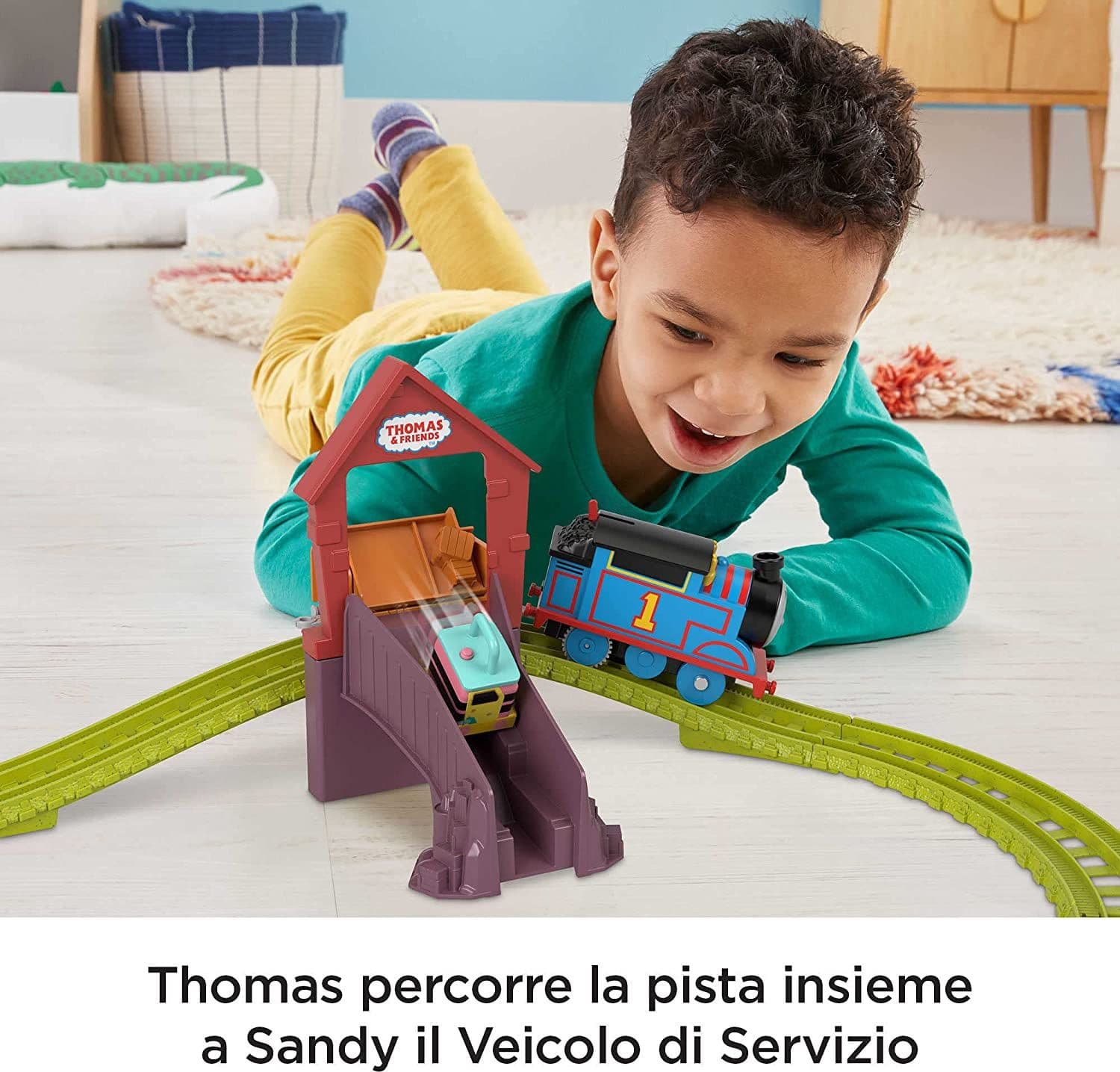 HDY58 - Thomas & Friends Il Trenino Thomas - Carica e Scarica Sandy in Treni e set completi Centro Bimbo - Siderno, commercioVirtuoso.it