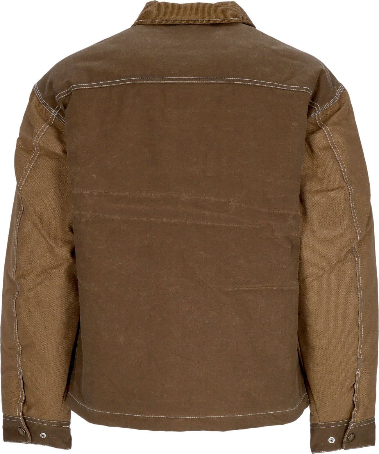 DICKIES Giubbotto Uomo Lucas Waxed Pocket Front Jacket Acorn da uomo in Giacche Drestige - Casamassima, commercioVirtuoso.it
