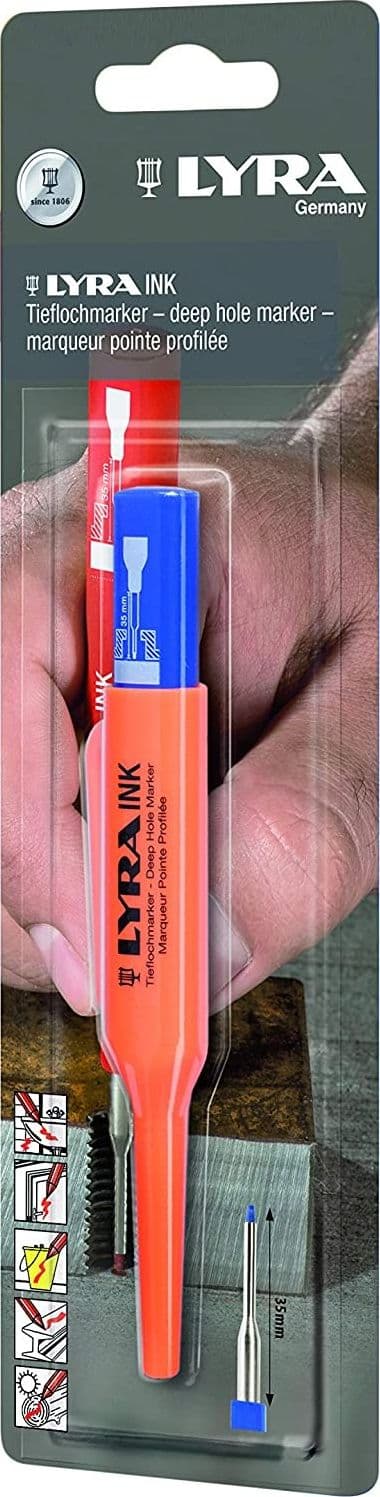 Lyra Ink paint pennarello blu punta extra fine