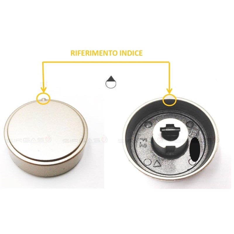 Ariston Indesit Manopole Pomello Piano Cottura C00111686 - Kit 5 - M 0236 in prodotto EuroStore07 - Alatri, commercioVirtuoso.it