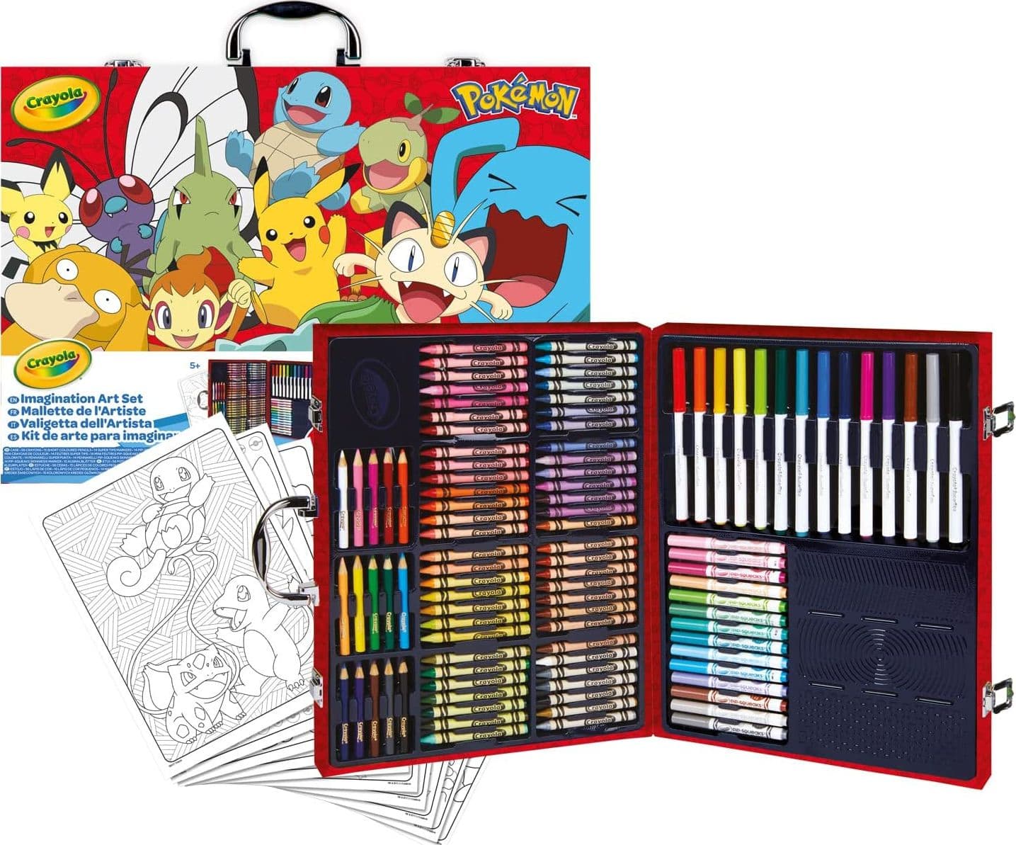 04-2931 - Valigetta dell'Artista Pokémon in Pennarelli per bambini Centro Bimbo - Siderno, commercioVirtuoso.it