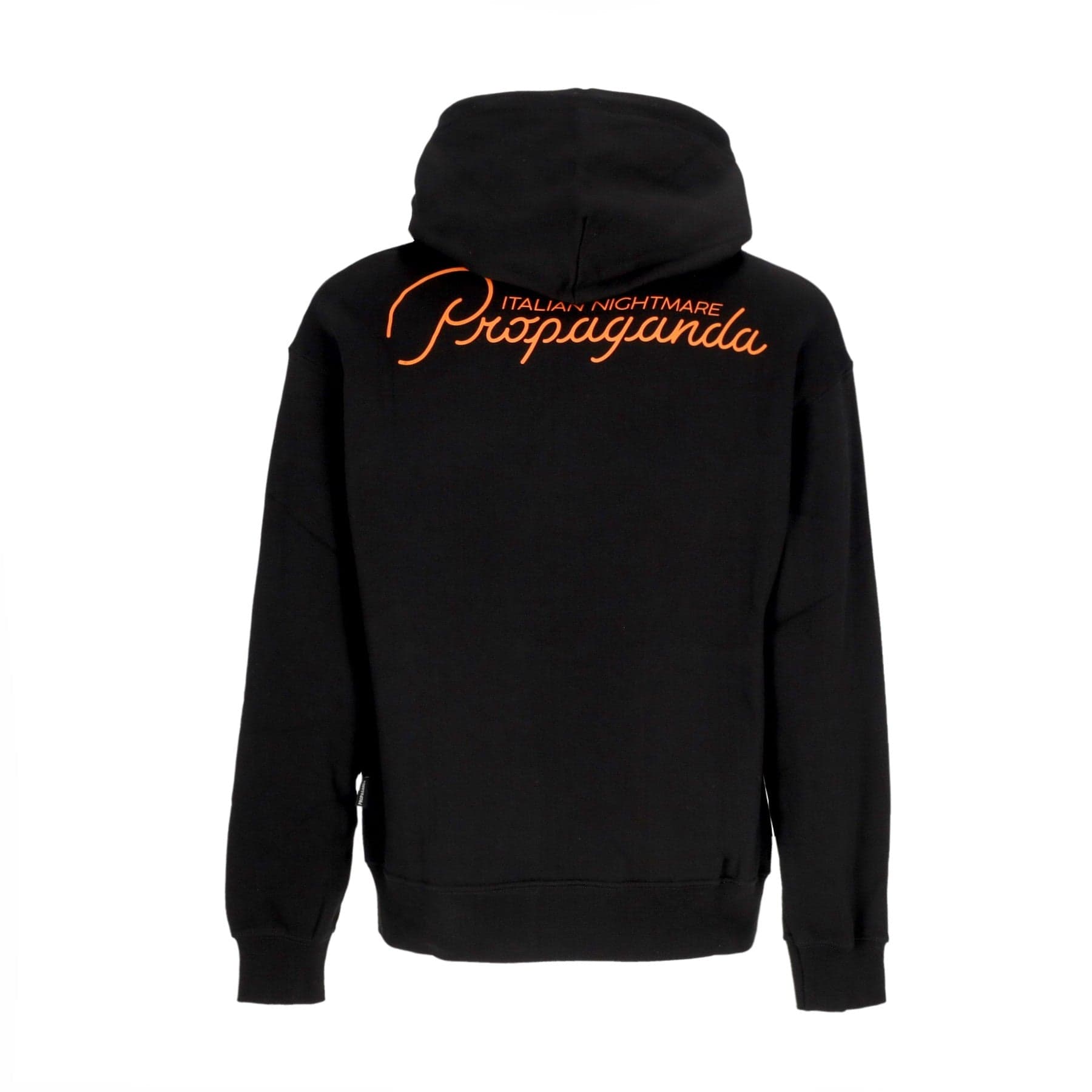 PROPAGANDA Felpa Cappuccio Uomo Dominet Hoodie Black da uomo in Felpe con cappuccio Drestige - Casamassima, commercioVirtuoso.it