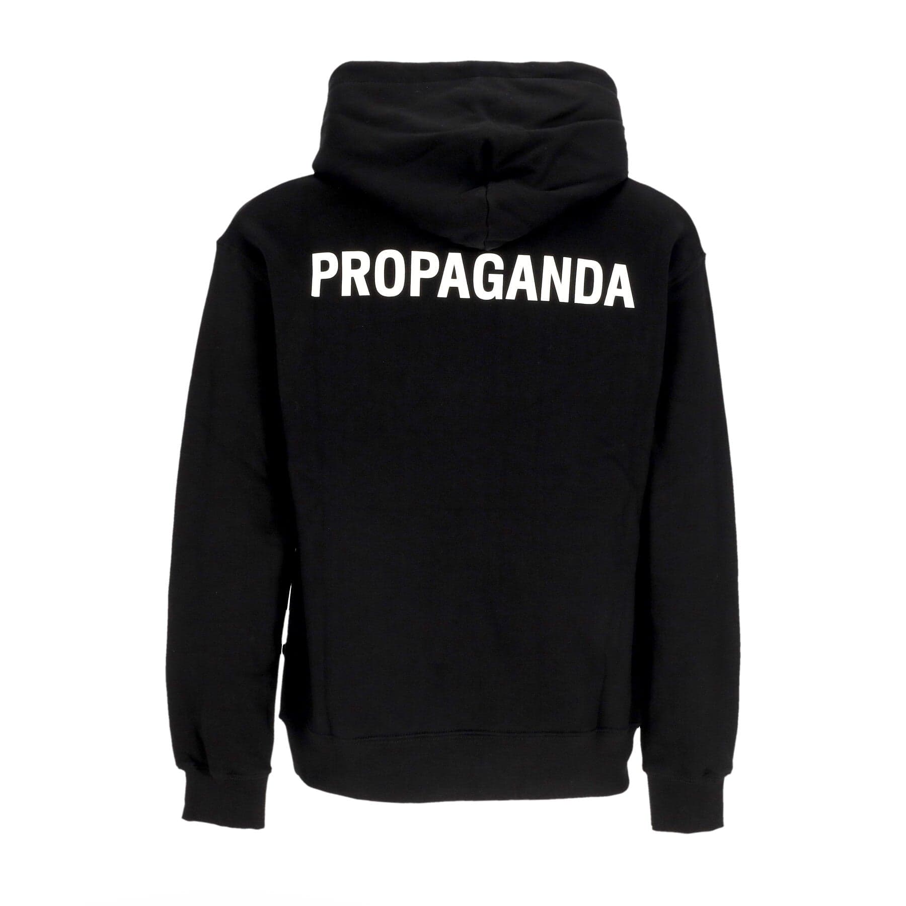 PROPAGANDA Felpa Cappuccio Uomo Logo Hoodie Black da uomo in Felpe con cappuccio Drestige - Casamassima, commercioVirtuoso.it