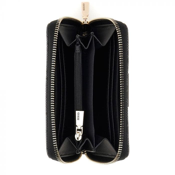 GUESS Portafogli donna loggato nero LAUREL SLG SG850040 in Portafogli Calzature Durello - Agna, commercioVirtuoso.it