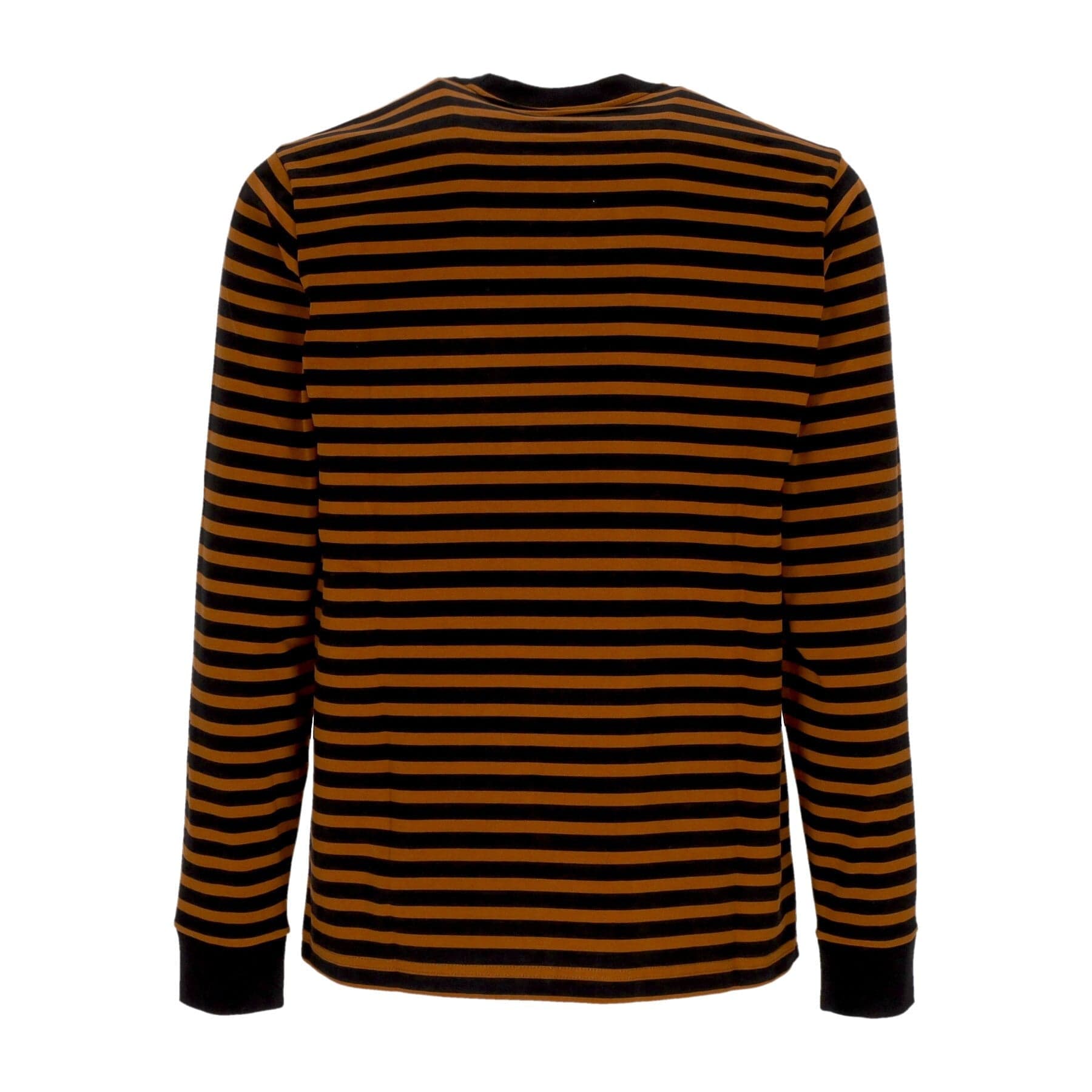 CARHARTT WIP Maglietta Manica Lunga Uomo L/s Seidler Pocket Tee Seidler Stripe/deep H Brown/black da uomo in T-shirt Drestige - Casamassima, commercioVirtuoso.it