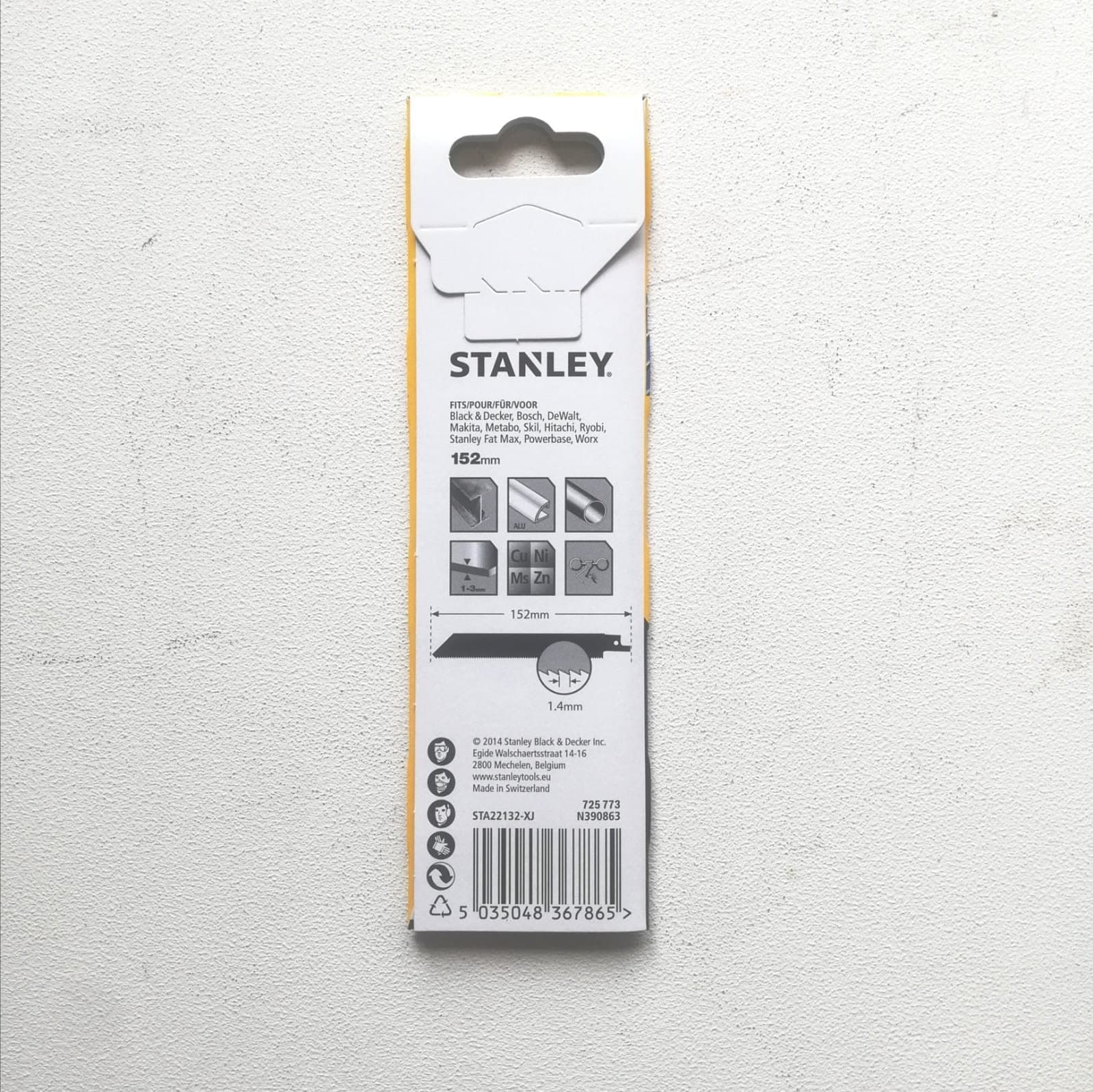 Stanley lama da 152mm per taglio ferro max 4mm per gattuccio - 2pz in Lame per seghe alternative Aloiserw.com - Altomonte, commercioVirtuoso.it