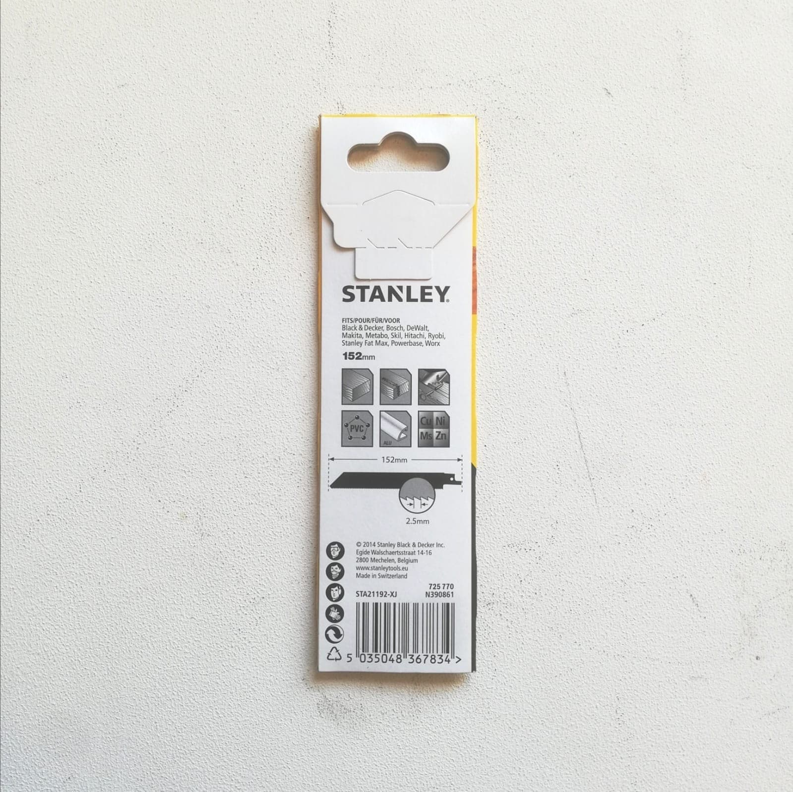 Stanley lama da 152mm per taglio legno per gattuccio - 2pz in Lame per seghe alternative Aloiserw.com - Altomonte, commercioVirtuoso.it