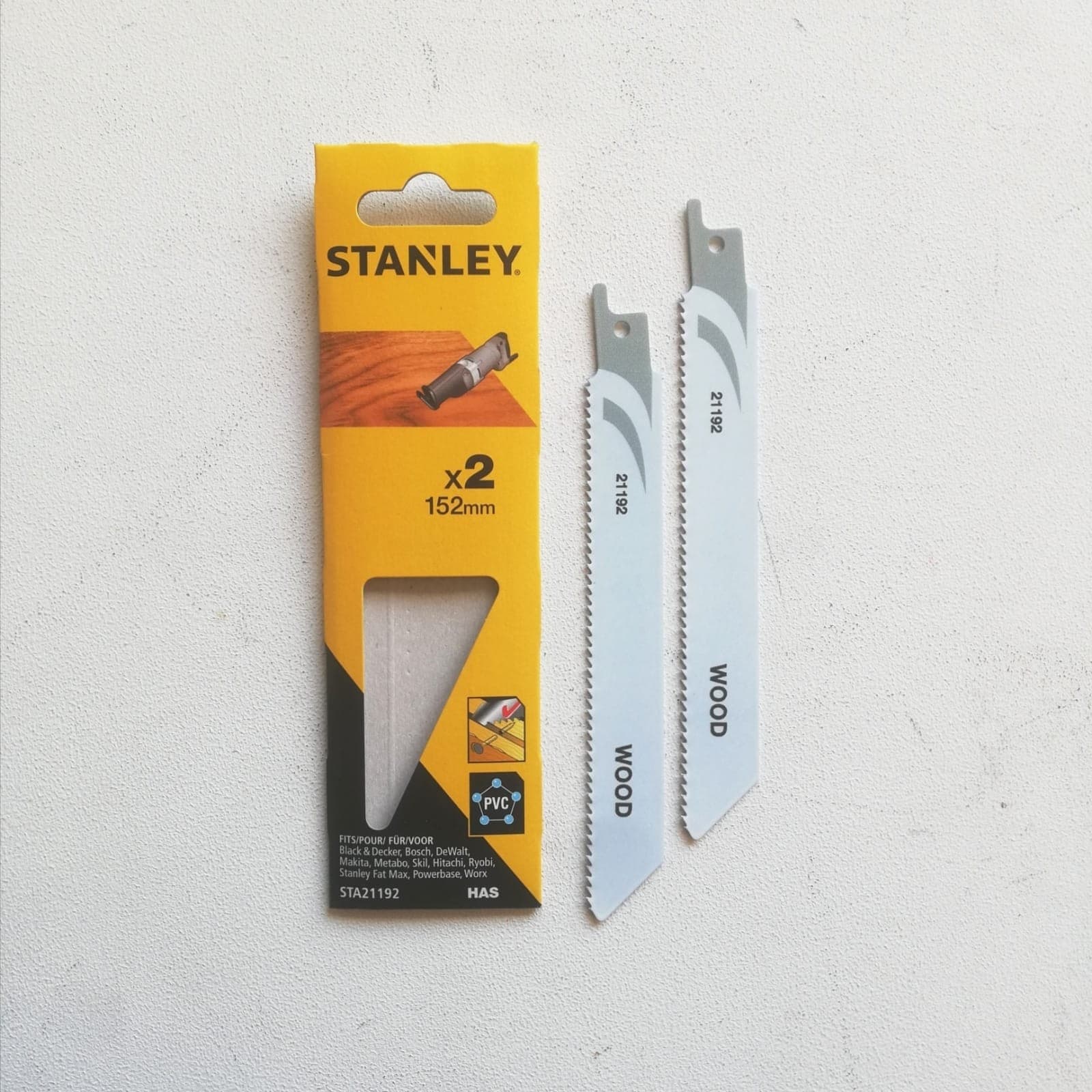 Stanley lama da 152mm per taglio legno per gattuccio - 2pz in Lame per seghe alternative Aloiserw.com - Altomonte, commercioVirtuoso.it
