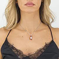 Boccadamo - Collana con cristallo geometrico color copper in Collane Alba Gioielli - Casoria, commercioVirtuoso.it