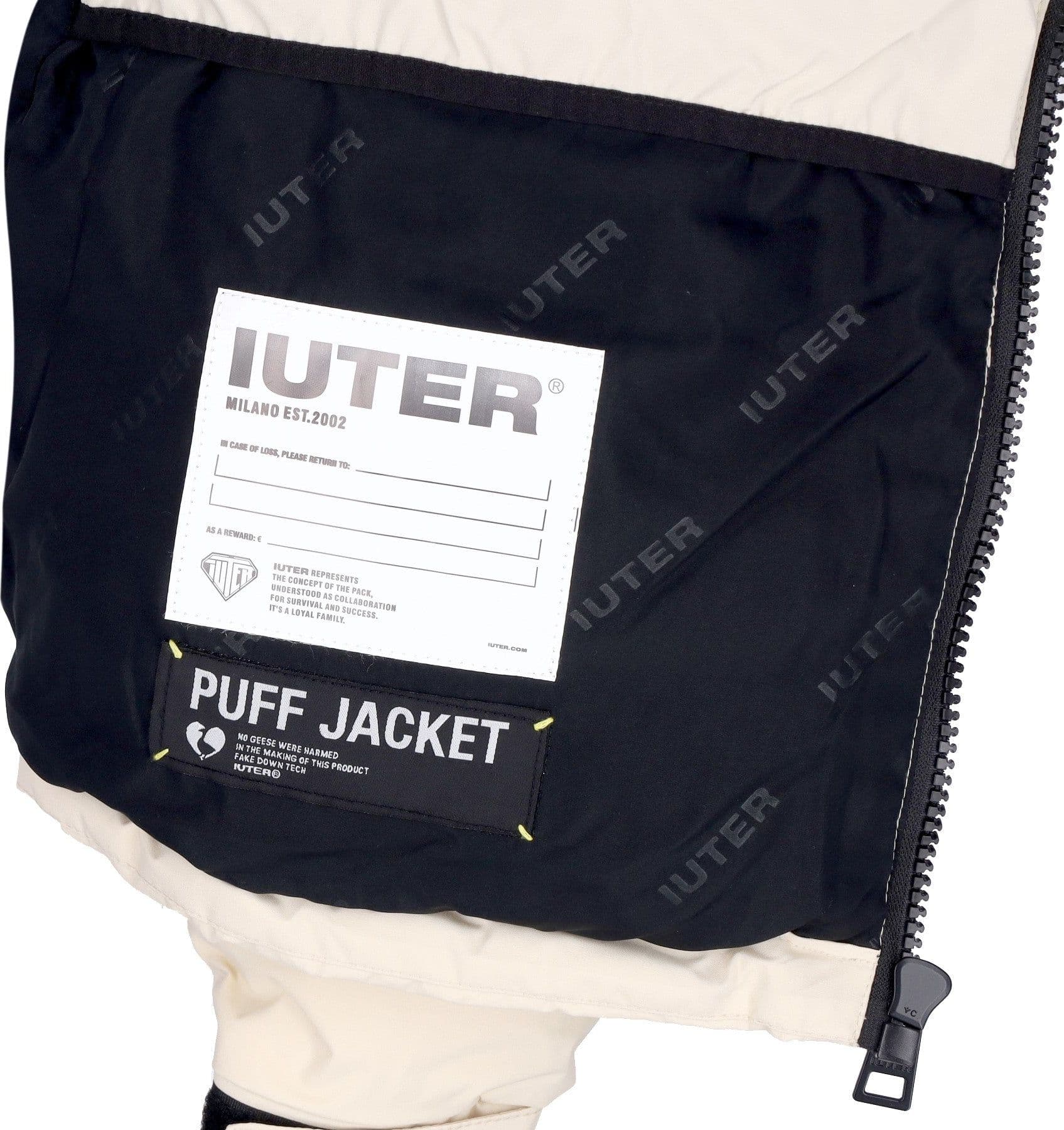 IUTER Piumino Uomo Puff Jacket White da uomo in Giacche Drestige - Casamassima, commercioVirtuoso.it