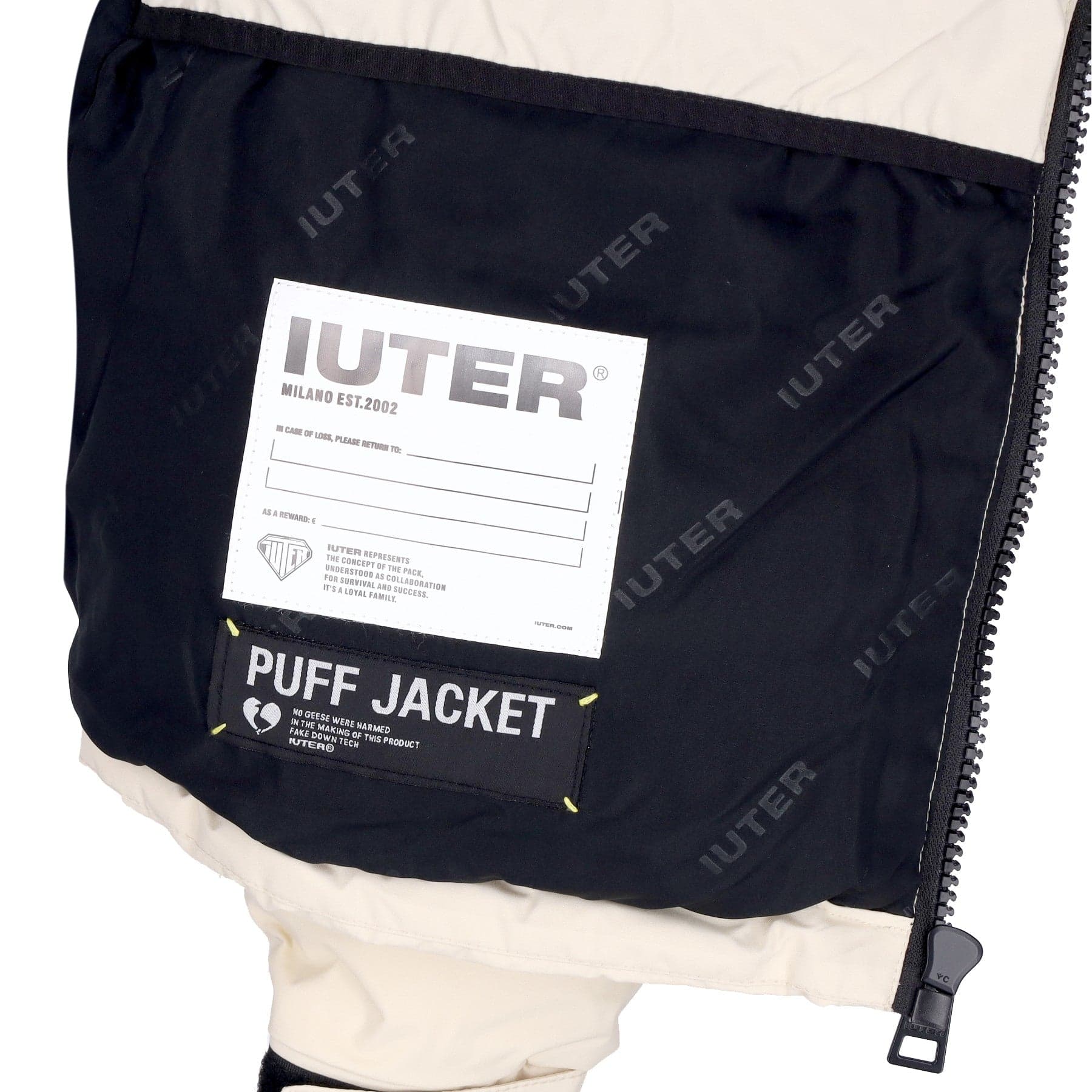 IUTER Piumino Uomo Puff Jacket White da uomo in Giacche Drestige - Casamassima, commercioVirtuoso.it