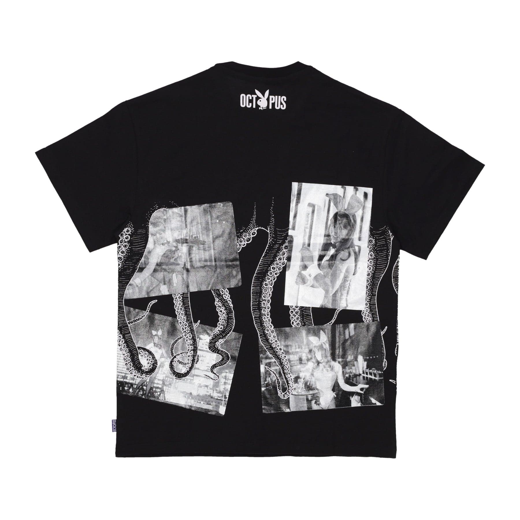 OCTOPUS Maglietta Uomo Bunnies Nights Tee X Playboy Black da uomo in T-shirt Drestige - Casamassima, commercioVirtuoso.it