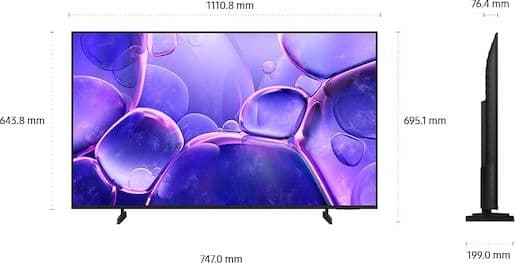 Samsung 50" LED 50U8072 Crystal-UHD 4K HDR Smart TV EU in Televisori Ecoprice.it - Avellino, commercioVirtuoso.it