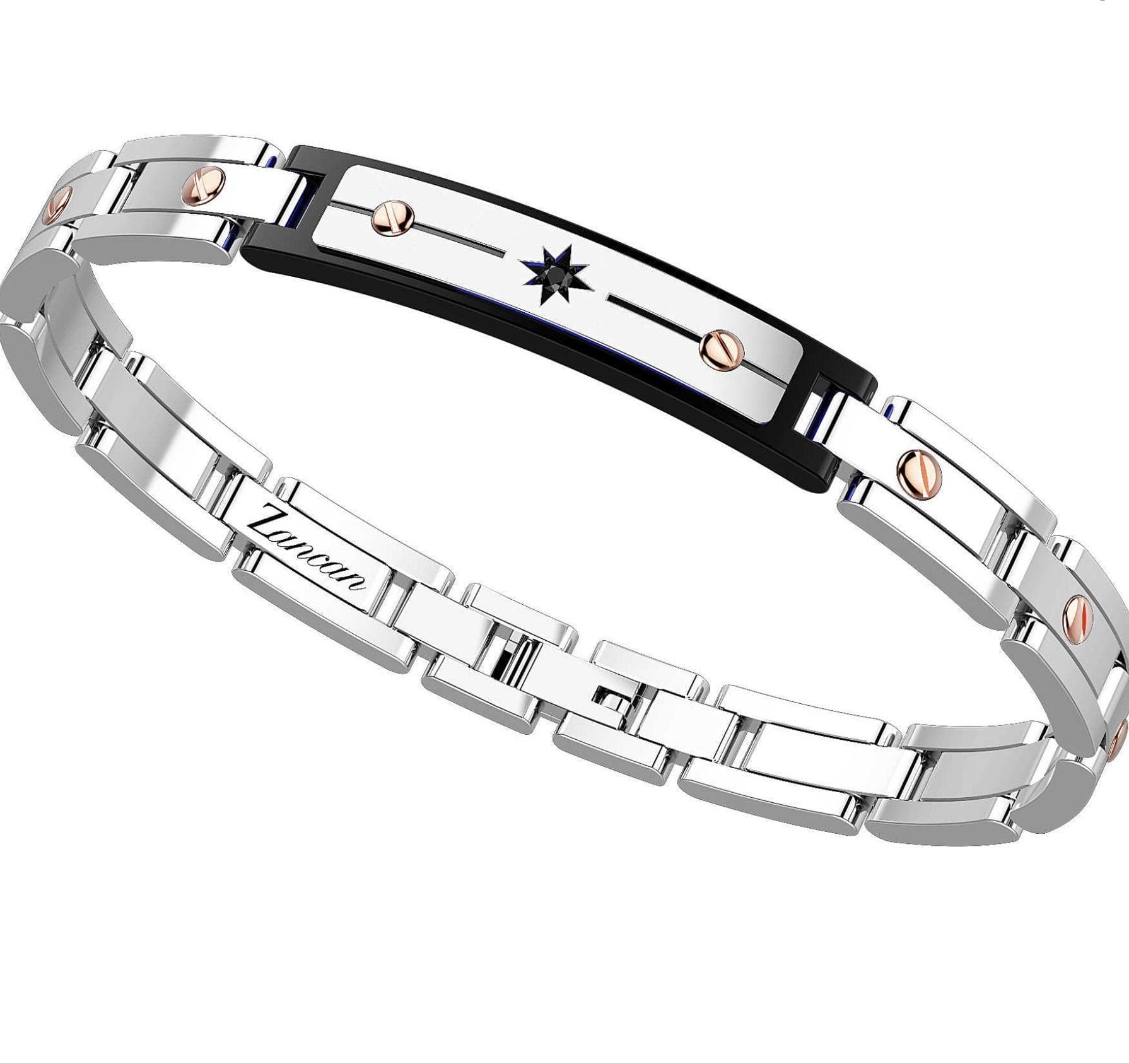ZANCAN - Bracciale uomo gioielli Hi Teck