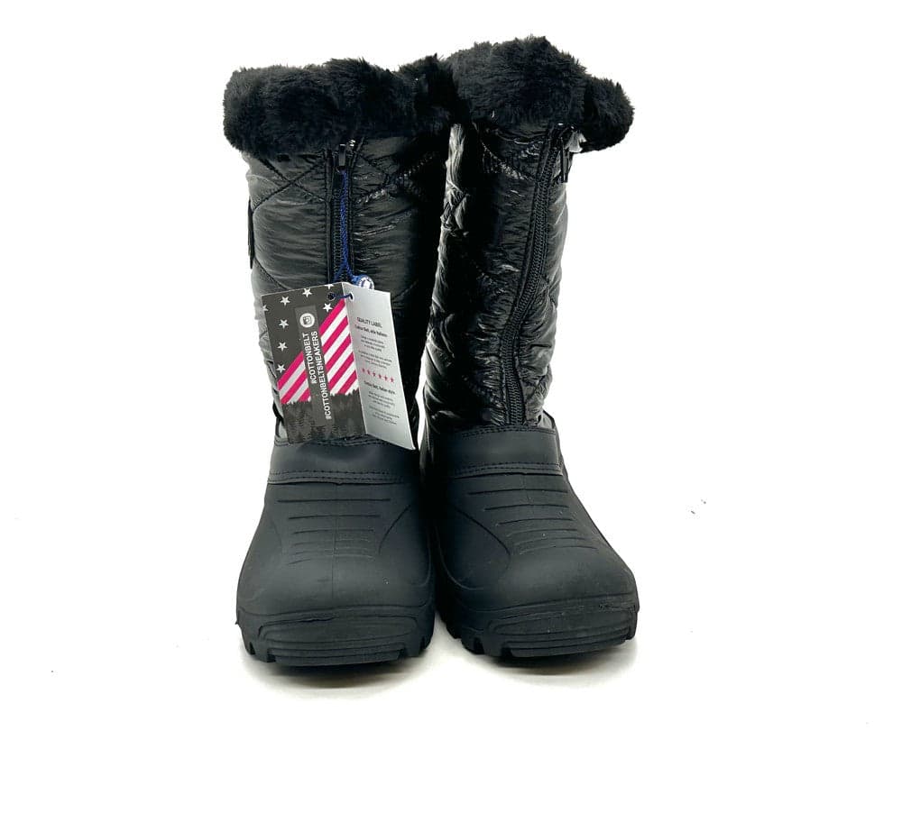 COTTON BELT Doposci donna imbottiti VAL GARDENA naplak nero in Stivali Calzature Durello - Agna, commercioVirtuoso.it