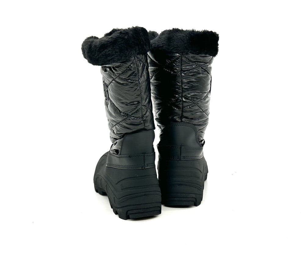 COTTON BELT Doposci donna imbottiti VAL GARDENA naplak nero in Stivali Calzature Durello - Agna, commercioVirtuoso.it