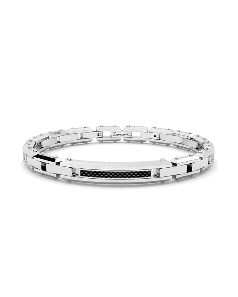 ZANCAN -  Bracciale in acciaio 316L da uomo
