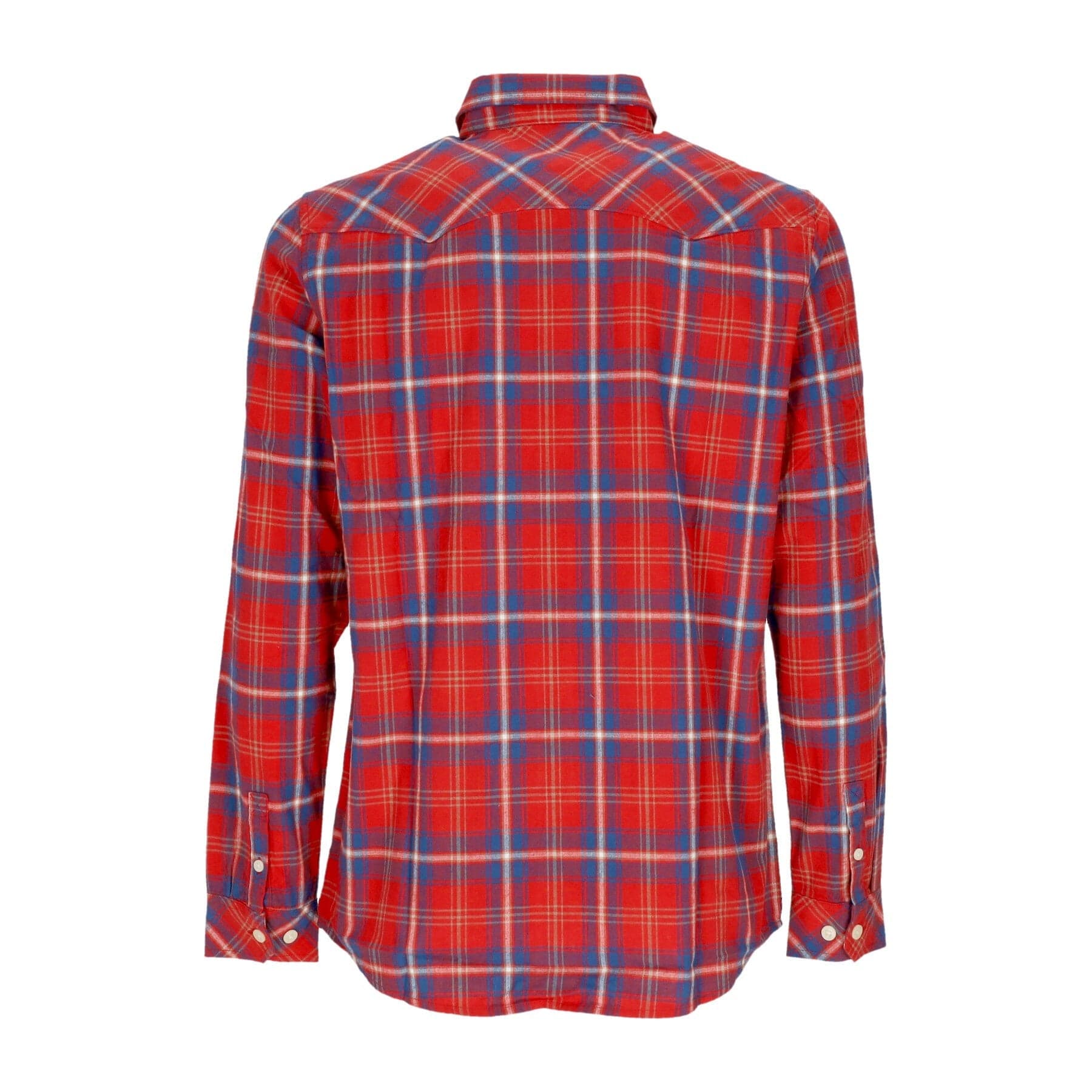 SALTY CREW Camicia Manica Lunga Uomo Herdsman Flannel L/s Shirt Red da uomo in Camicie casual Drestige - Casamassima, commercioVirtuoso.it