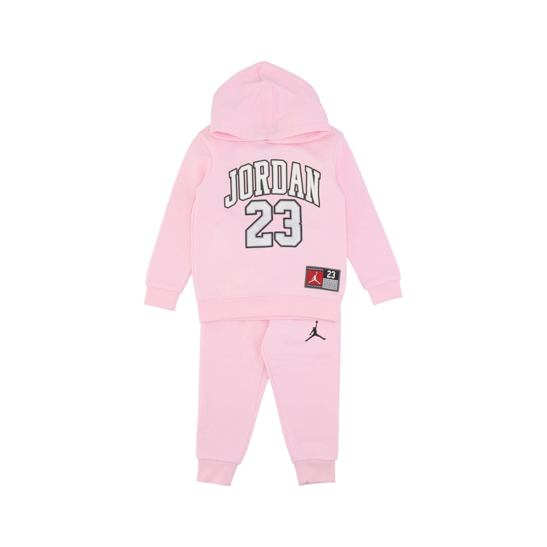 JORDAN Completo Tuta Bambino Jersey Pack Po Set Pink Foam da bambino in Tute da ginnastica Drestige - Casamassima, commercioVirtuoso.it