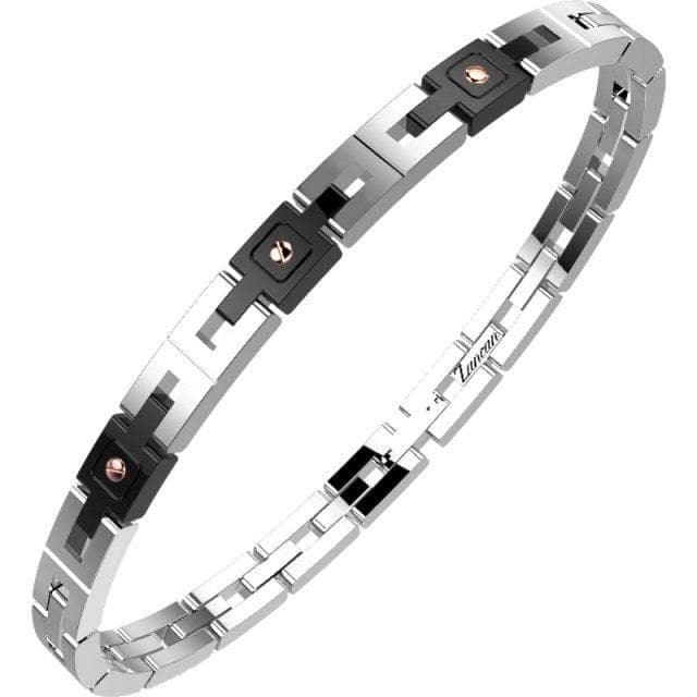 Zancan - BRACCIALE UOMO ZANCAN ACCIAIO in Bracciali Alba Gioielli - Casoria, commercioVirtuoso.it