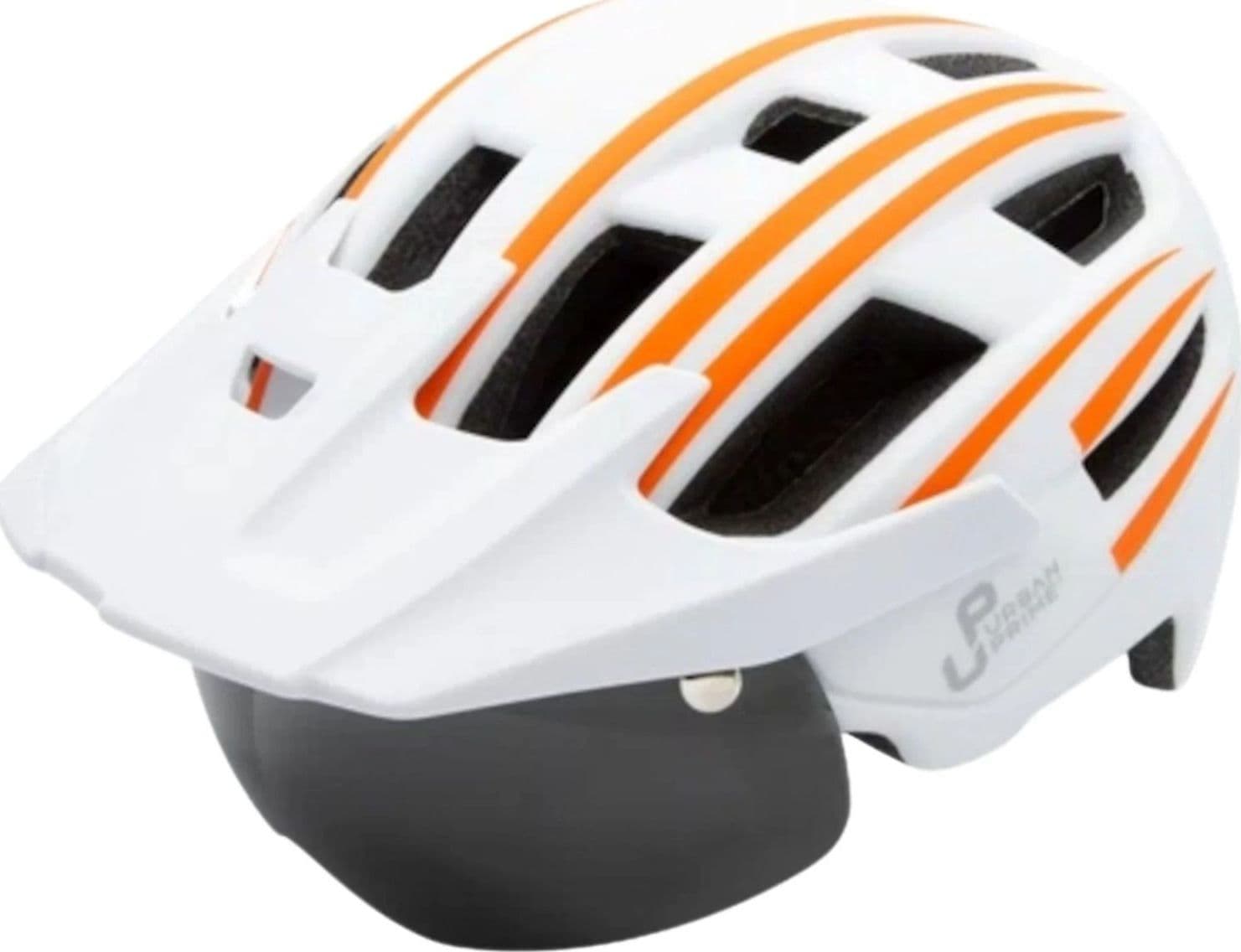 Urban prime - Casco Energy - L - bianco e arancione in Cross e Off-road Ecoprice.it - Avellino, commercioVirtuoso.it