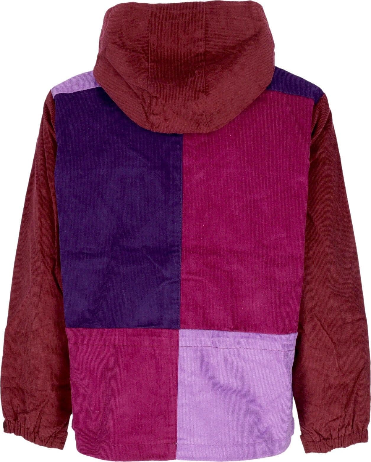 HUF Giubbotto Uomo Contrast Cord Mountain Jacket Berry da uomo in Giacche Drestige - Casamassima, commercioVirtuoso.it