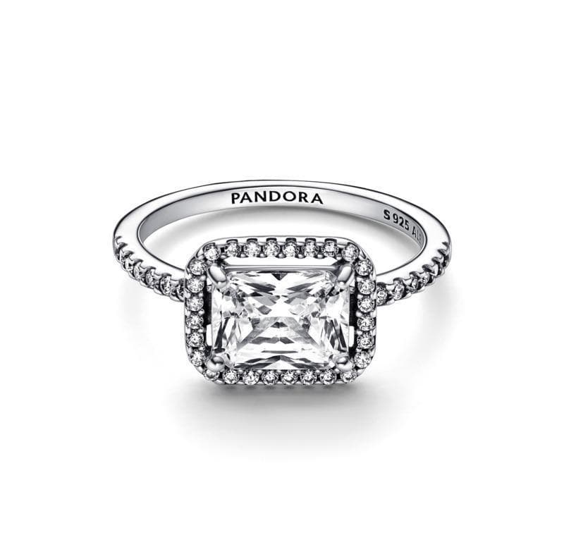 Pandora - Anello Punto Luce Rettangolo in Anelli Alba Gioielli - Casoria, commercioVirtuoso.it