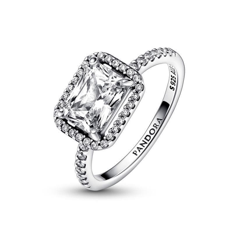 Pandora - Anello Punto Luce Rettangolo in Anelli Alba Gioielli - Casoria, commercioVirtuoso.it