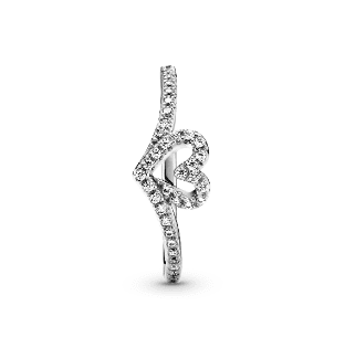 Pandora - Anello Cuore Desiderio Scintillante in Anelli Alba Gioielli - Casoria, commercioVirtuoso.it