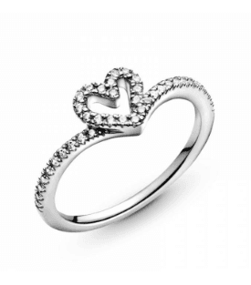 Pandora - Anello Cuore Desiderio Scintillante in Anelli Alba Gioielli - Casoria, commercioVirtuoso.it