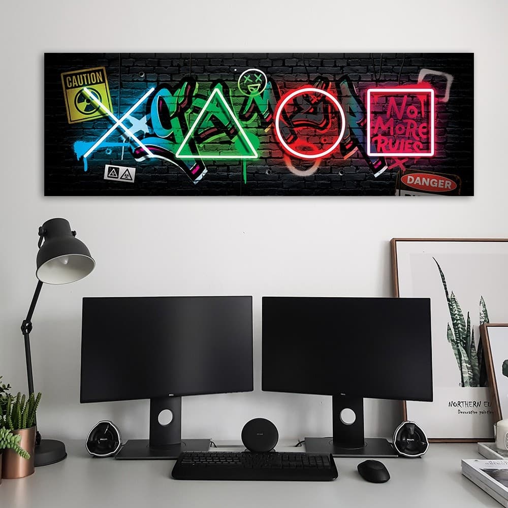 Quadro su tela, Controller di astrazione in Poster e stampe Collezione Casa - Trebisacce, commercioVirtuoso.it