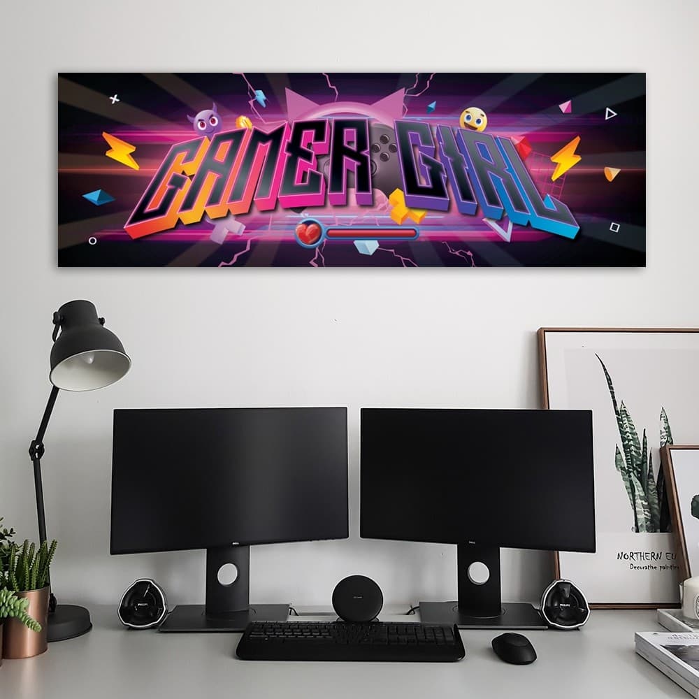 Quadro su tela, Iscrizione della zona di gioco in Poster e stampe Collezione Casa - Trebisacce, commercioVirtuoso.it