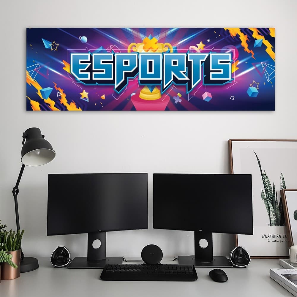 Quadro su tela, Astrazione per il giocatore in Poster e stampe Collezione Casa - Trebisacce, commercioVirtuoso.it