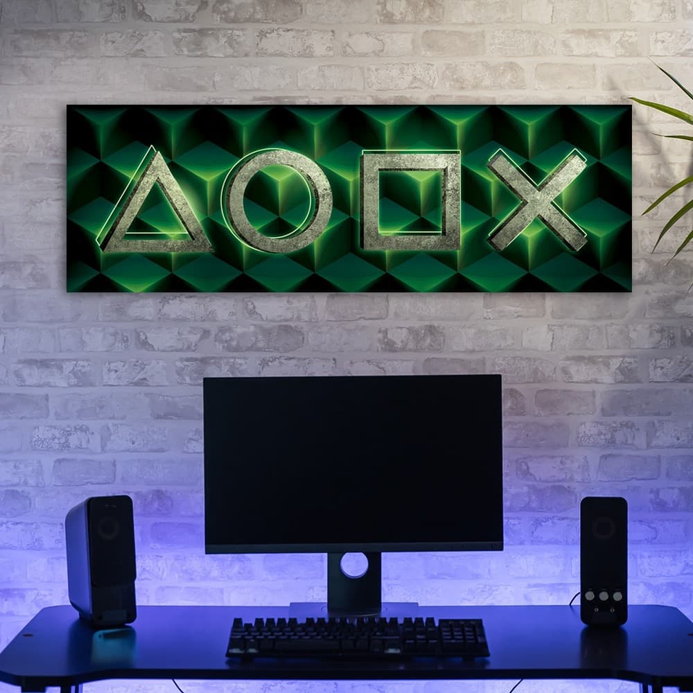 Quadro su tela, Simboli di gioco in Poster e stampe Collezione Casa - Trebisacce, commercioVirtuoso.it