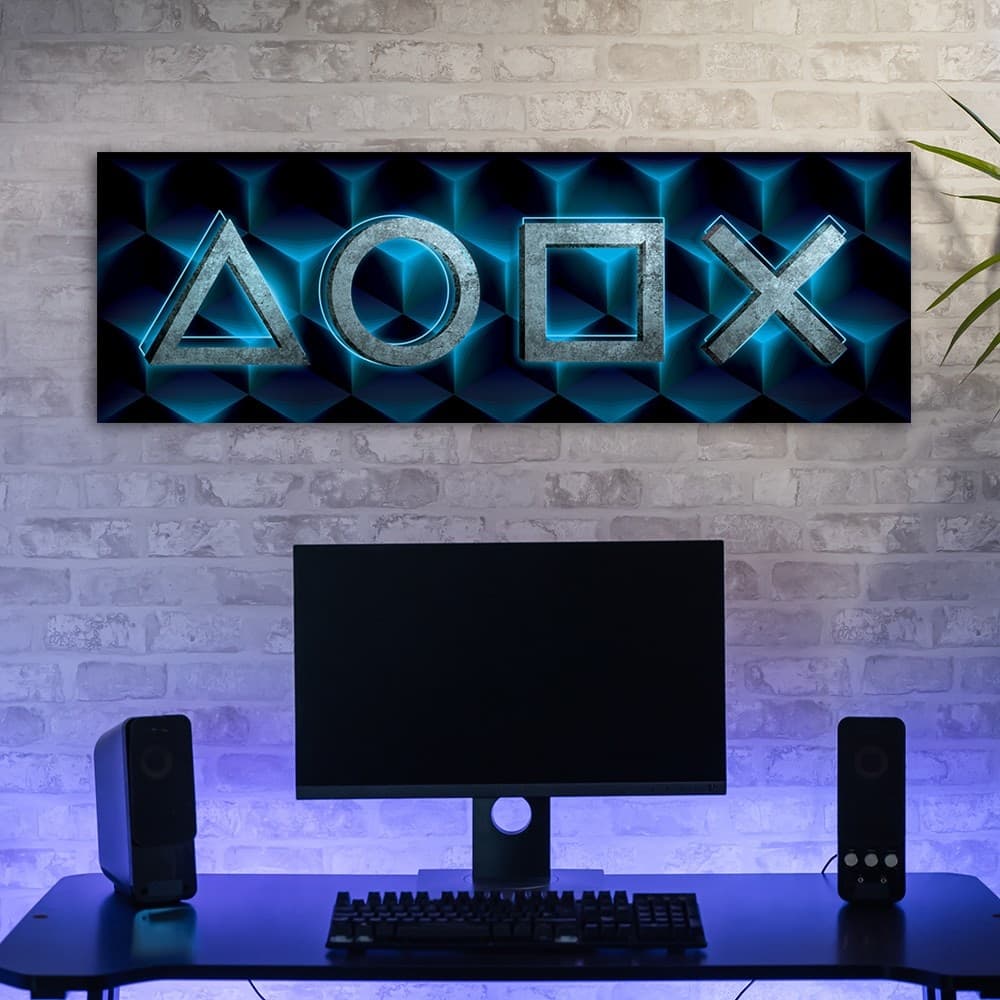 Quadro su tela, Simboli di gioco in Poster e stampe Collezione Casa - Trebisacce, commercioVirtuoso.it
