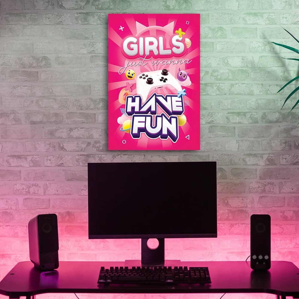 Quadro su tela, Iscrizione al gioco per le donne in Poster e stampe Collezione Casa - Trebisacce, commercioVirtuoso.it
