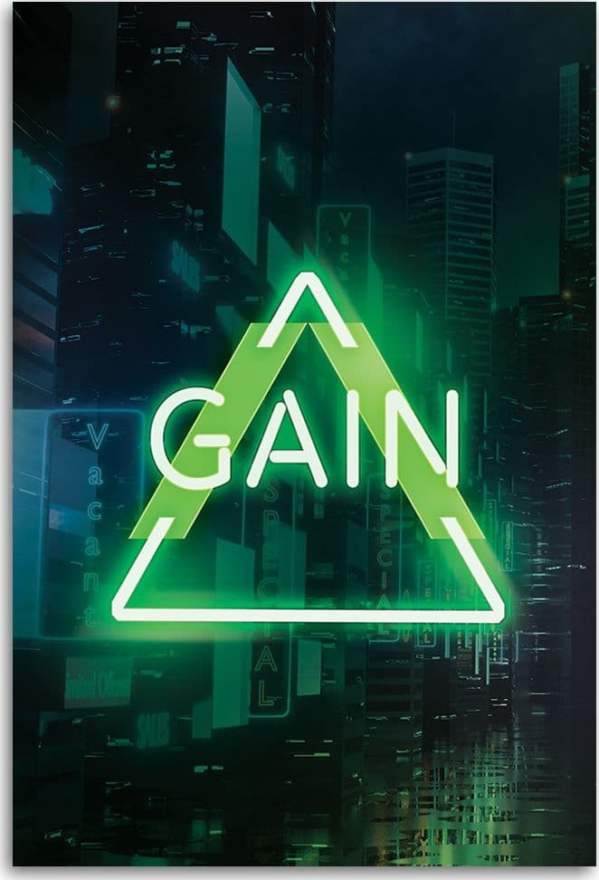 Quadro su tela, Guadagno di iscrizione verde per il giocatore in Poster e stampe Collezione Casa - Trebisacce, commercioVirtuoso.it