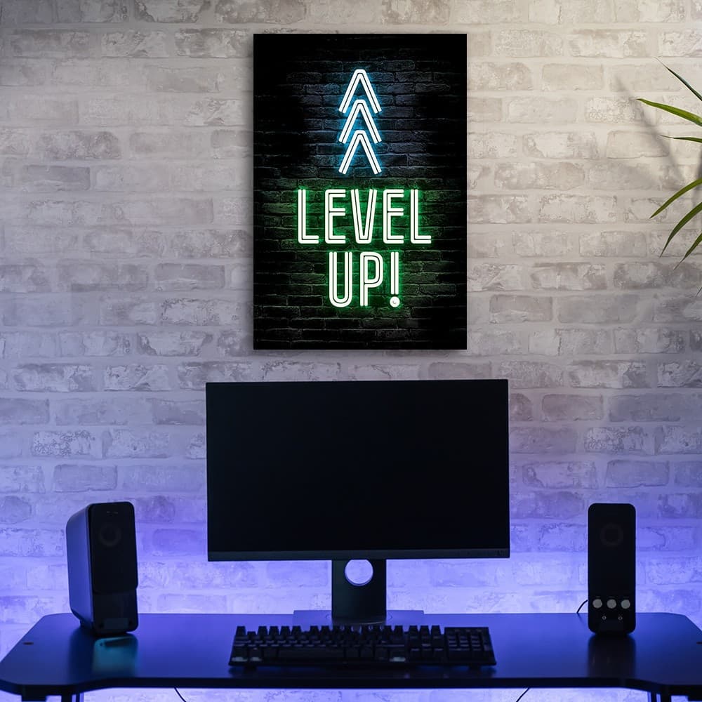 Quadro su tela, Il gioco dell'iscrizione aumenta il gioco in Poster e stampe Collezione Casa - Trebisacce, commercioVirtuoso.it